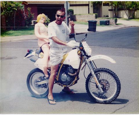 1992 Suzuki XL - My DR440 Suzuki Dirtbike I made street legal.