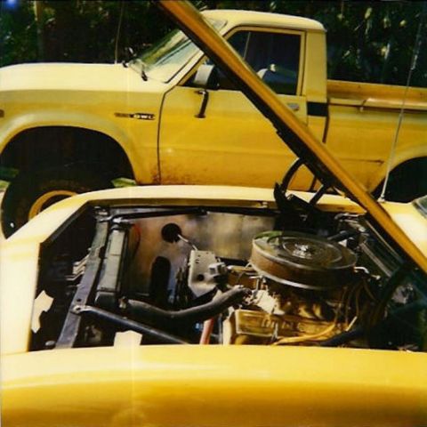1992 Suzuki XL - 67 Camaro 355 engine from my championship stock car.