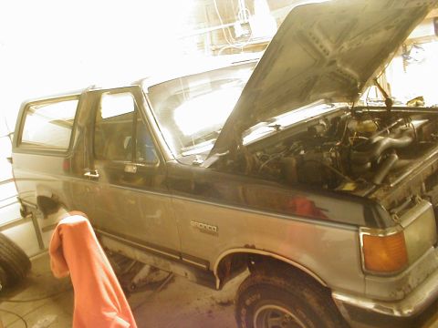 1987 Ford Bronco - more rust