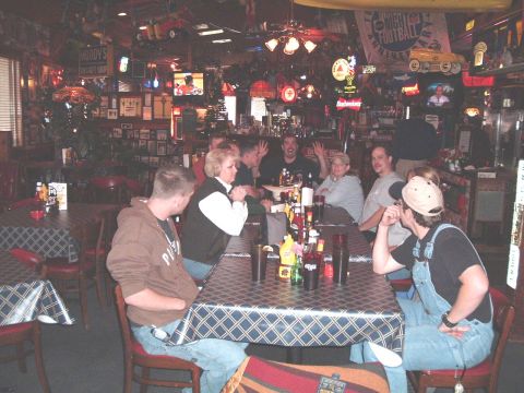 1984 Ford Bronco - Christmas Dinner / Party (M & G) at Delkwood Grill in Marietta, GA 12/11/04