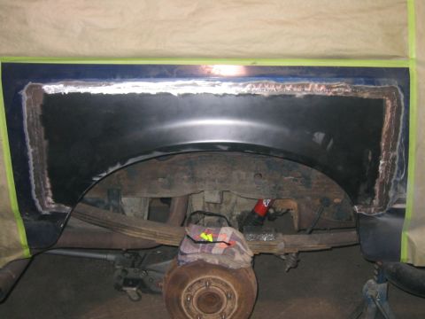 1994 Ford Bronco - inner and outer welded in pass side