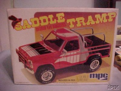 1979 Ford Bronco - This is a model kit box for the "Saddle Tramp" Bronco, not an actual vehicle.
