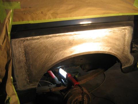 1994 Ford Bronco - Drives side welded and preped for chesse