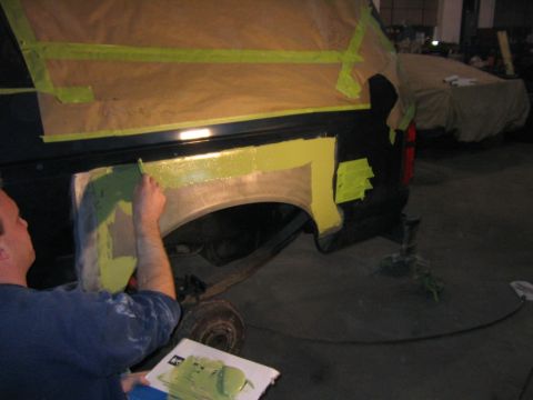 1994 Ford Bronco - drivers side cheese