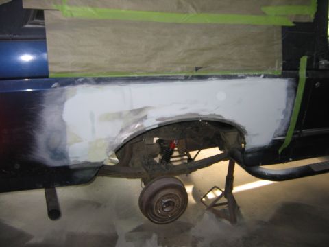 1994 Ford Bronco - drivers final coat