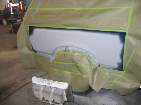 1994 Ford Bronco - pass side primed