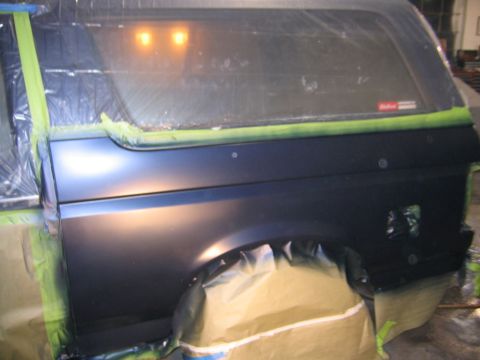 1994 Ford Bronco - drivers side base coat one