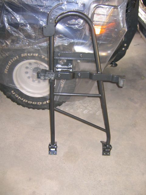 1994 Ford Bronco - tire carrier painted