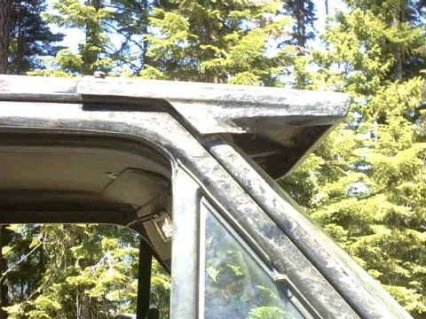 1995 Ford Bronco - Hit a tree and ripped off the visor