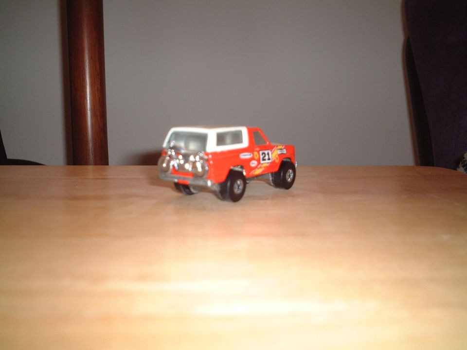 Can't say my Bronco ever carried a motorcyle on the rear bumper.