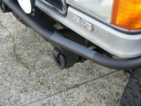 1989 Ford Bronco - skateboard griptape to keep me from slipping when working on my engine