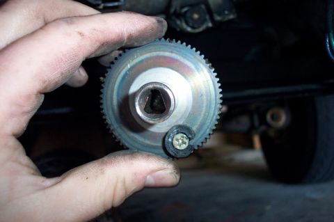 1992 Ford Bronco - Here's why a lot of these fail--the travel stop breaks, so it reads that it's at an invalid position. This is actually a piece of 1/4" fuel…