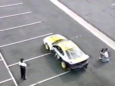 1992 Suzuki XL - Part 2 of the Leno vs Allen Burnout contest.