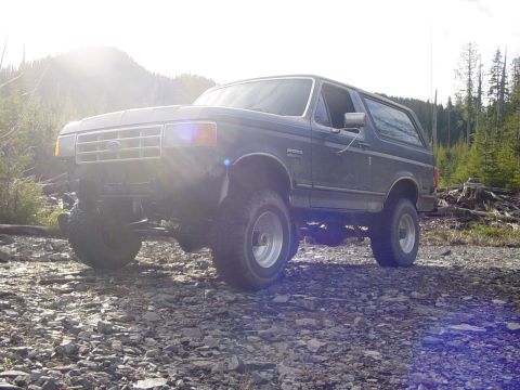 1987 Ford Bronco - beautiful day