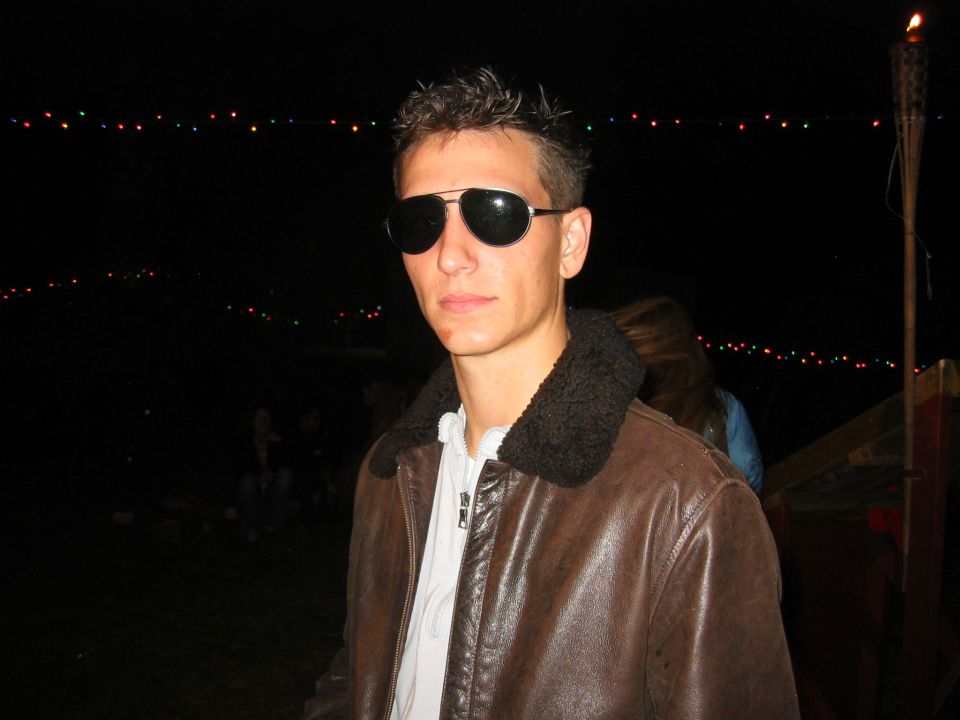 I think this was the last time I was sober that night too...