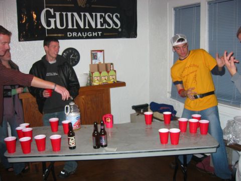 1989 Ford Bronco - Pete joined in and drank some more...