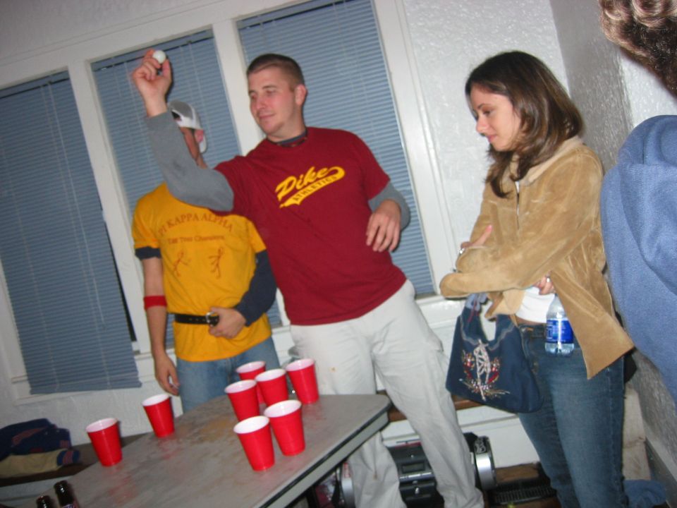 Janet realizing she will probably have to be taking care of pretty much all the people in the house since she will be the only sober one. Oh well, thats her fault.