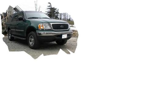 2000 Ford Expedition - This 2000 Ford Expedition is shown from a 3q-front angle, highlighting its grille and overall body style.