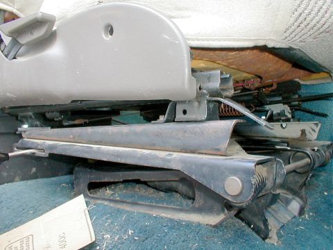 1983 Ford Bronco - Since the bottom of most chairs is flat, you can put almost any seat in by swapping the right base onto it.