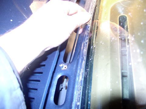 1986 Ford Bronco - Here's me undoing the bolt from here. I was happy Miesk5 tipped me off to the fact I could get away with sliding the cowl out of the way an…