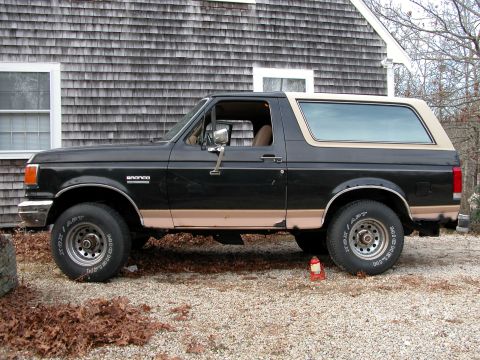 1989 Ford Bronco - Bronco days after i bought it
