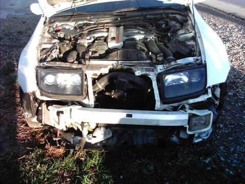 1988 Ford Crown Victoria - 300zx twin turbo after a little accident.