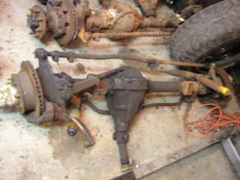 1988 Ford Bronco - The axle