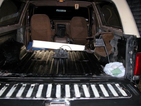 1989 Ford Bronco - herculined bed
