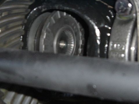 1989 Ford Bronco - Internal view of differential gears, likely from a vehicle's drivetrain.