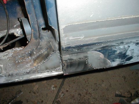 1987 Ford Bronco - rust fix