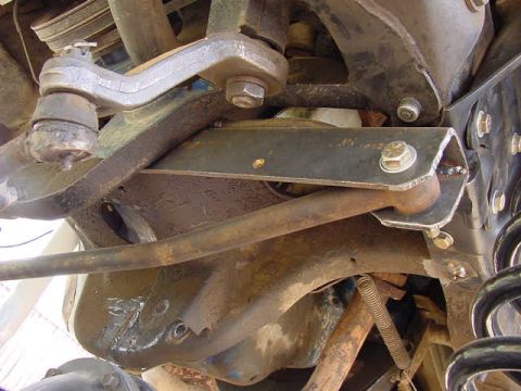 1981 Ford Bronco - Track bar bracket front