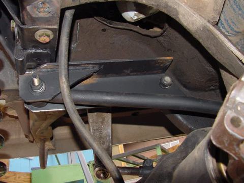 1981 Ford Bronco - Track bar bracket rear