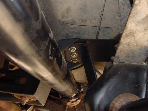 1981 Ford Bronco - Tunneled tranny crossmember