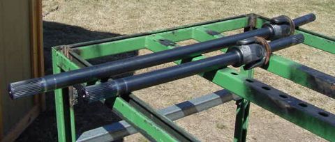 1981 Ford Bronco - Rebuilt ChroMo axles. The u-joints were replaced with CTM's after breaking a stub axle.