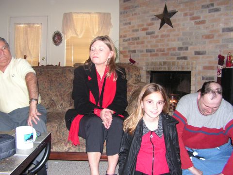1978 Ford Bronco - A family gathers in a living room during the holidays.