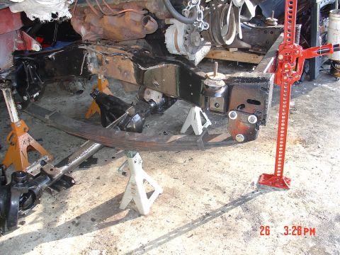 1991 Ford F-150 - Passenger side front spring hanger