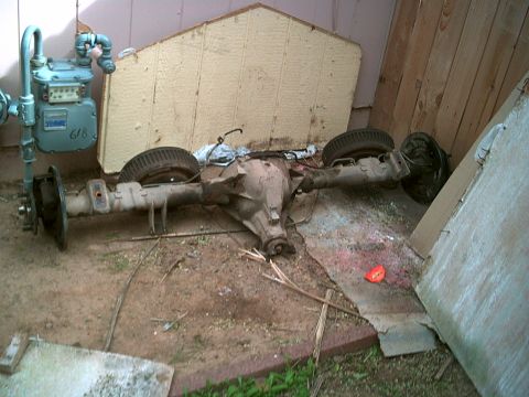 1988 Ford Bronco - Axle we found with good gears: