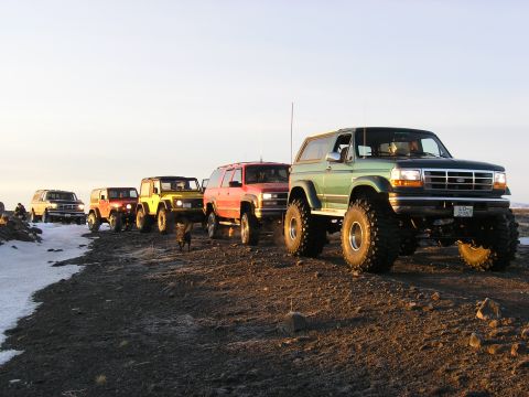 2001 Jeep TJ - vehicle line-up, 27Nov