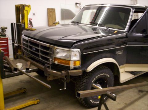 1993 Ford Bronco - Trying to get the angles right
