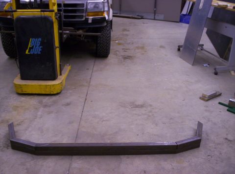 1993 Ford Bronco - Here it is laid out on the ground. It will be 2 sets of the same thing with about 5" imbetween them so my 4"x6" KC liights will fit in and…