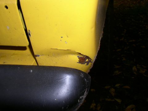 1978 Ford Bronco - tweaked bumper