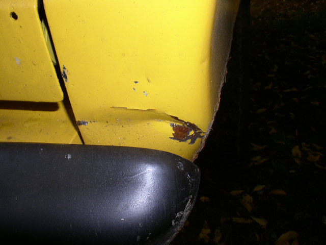 tweaked bumper