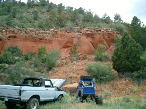 1978 Ford Bronco - pic of it primed