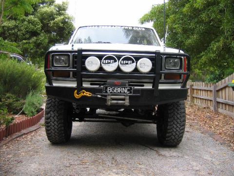 1982 Ford Bronco - The finished product. Drives well, even with no Dampener or Sway bar. Will take it to get an alignment, so I can find out what degree bushe…