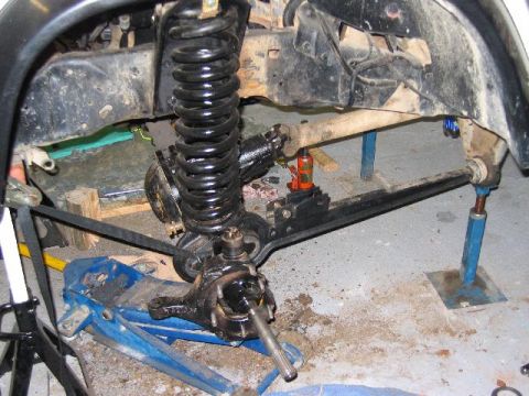 1982 Ford Bronco - The swap in progress......