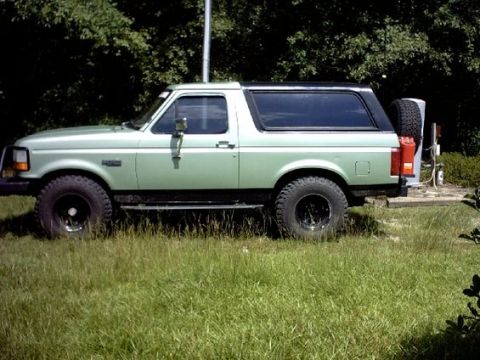 1994 Ford Bronco - New wheels and tires (15x10 Pro Comp Rock Crawlers and 33x12.50 BFG M/T's).