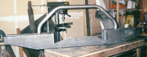 1994 Ford Bronco - Front bumper.