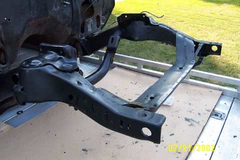 1964 Ford Galaxie - Not an "off frame" resto. but kind of a "one third off frame"