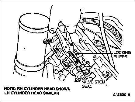 1994 Ford Crown Victoria - Valve Stem Removal