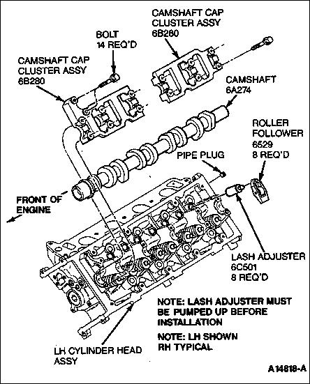 1994 Ford Crown Victoria - Cam Removal